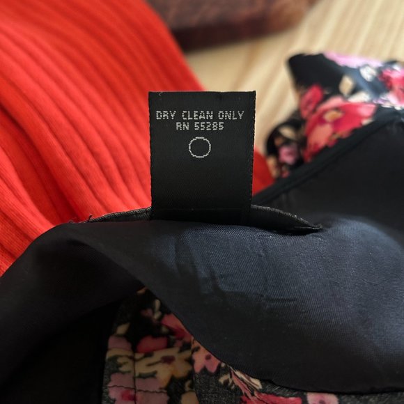 Vintage 90s y2k Express Halter Floral Silk Midi Slip Dress Size 7/8 - Picture 6 of 6